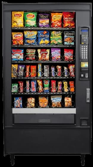 Crane National 157 snack vending machine